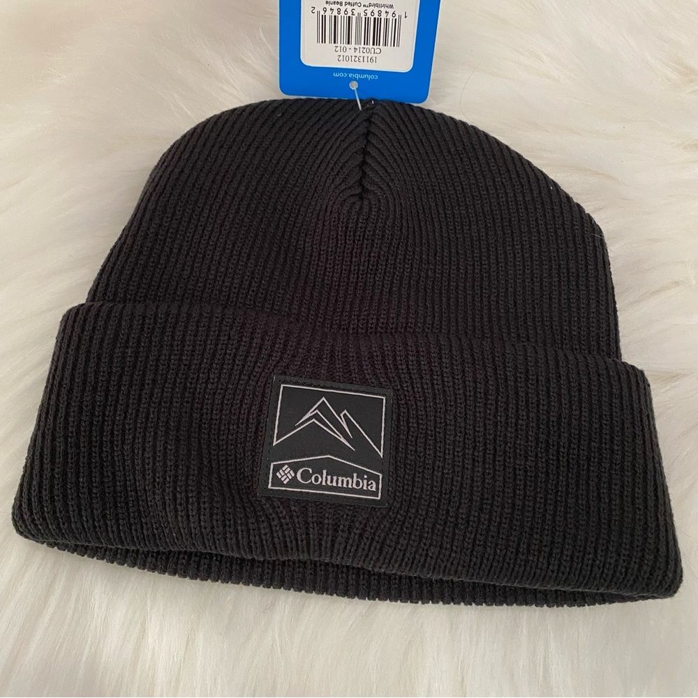 New with tag Columbia one size unisex thick stretchy rolled beanie - Picture 3 of 5